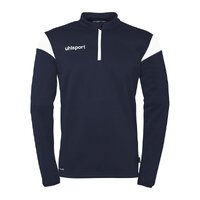 Squad 27 1/4 Zip Top Navy/White