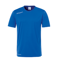 Essential Shirt Short Sleeve Azure Blue/White