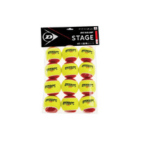 Dunlop Stage 3 training tennis balls x 12 