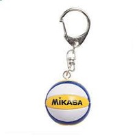 Beach Volleyball Key Ring