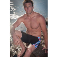 Mens Wave Panel Jammer Black/Diamond Scales