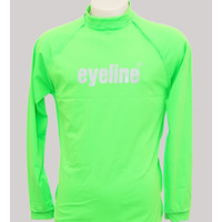 Adult Long Sleeve Rash Vest Lime Large