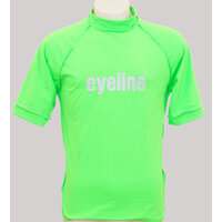 Adult Short Sleeve Rash Vest Lime